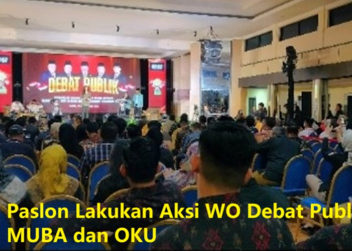 Gegara 2 Hal Ini, Bikin Paslon Bupati Kabupaten Muba dan OKU Meradang, Putuskan WO saat Debat 