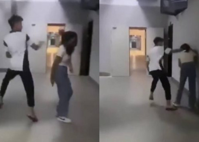 Video Cowok Hajar dan Tendang Cewek hingga Dipukul Pakai Sandal Berkali-kali Viral di Medsos