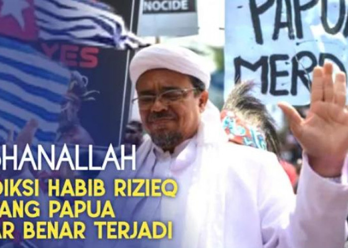 TEGAS! Habib Rizieq Shihab Blak-blakan Bongkar Dalang Dibalik Pemberontakan KKB Papua, Ternyata