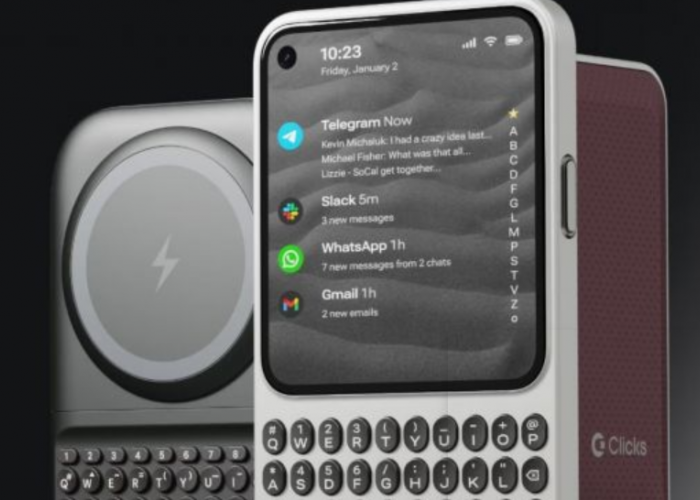 Kangen Ngetik Pakai Tombol QWERTY BlackBerry? Clicks untuk HP Android Bersiap Debut