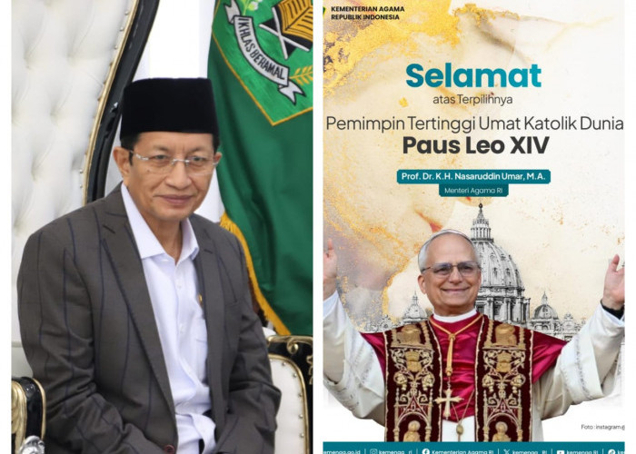 Robert Francis Prevost Terpilih Jadi Paus Leo XIV, Menag RI Harap Komitmen Deklarasi Istiqlal Terus Terjalin