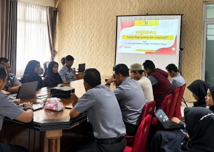 GOPAS Perkuat Sinergi Tim Perancang, Kanwil Kemenkum Babel Targetkan Harmonisasi Maksimal Tiga Hari Kerja