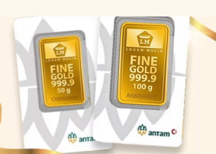 Harga Emas Antam Turun Rp50.000 per Gram, Buyback Ikut Melemah 22 April 2026