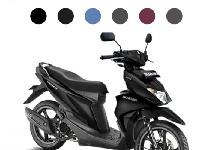 Enam Pilihan Warna Menarik Suzuki Nex II, Simak Karakternya! 