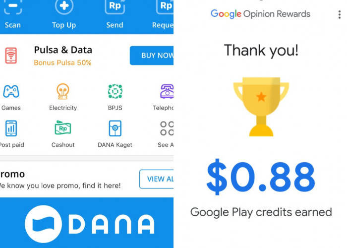 Cara Dapat Saldo DANA Gratis dari Google, Coba dan Rasakan Cuannya