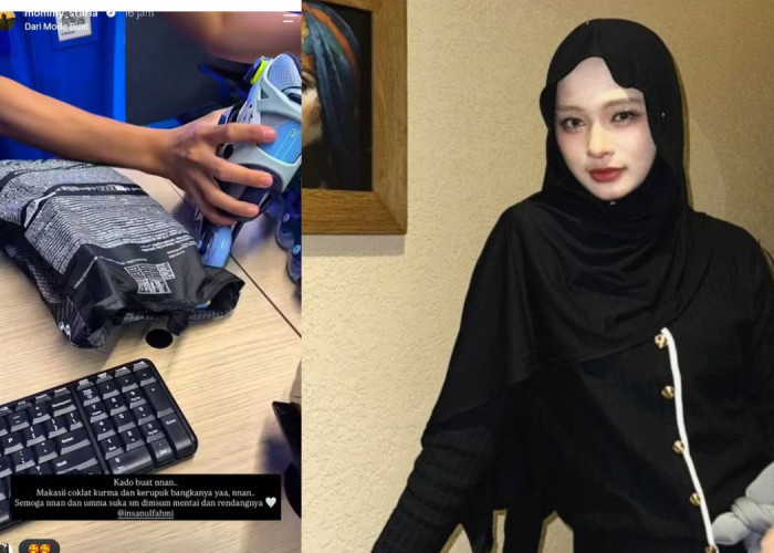 Inara Rusli Beri Kado untuk Putra Wardatina Mawa, Afnan