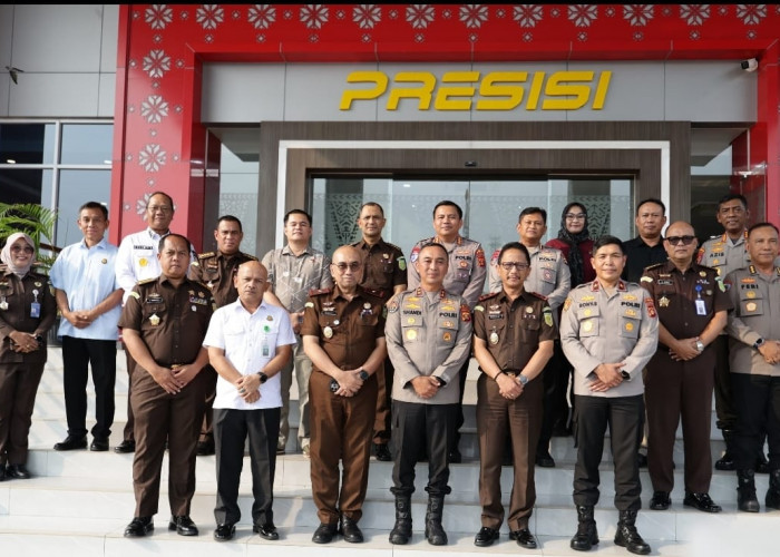 Kapolda Sumsel Sambut Kajati Baru, Polda dan Kejati Perkuat Sinergi Penegakan Hukum