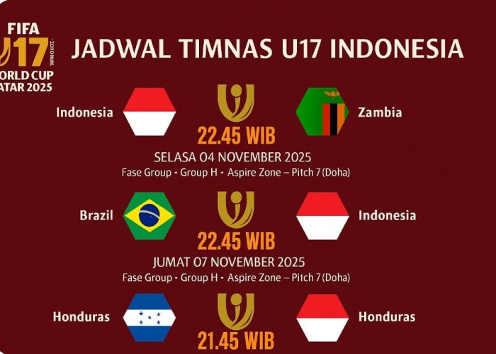 Lawan Brasil Bukan Masalah, Timnas Indonesia U-17 Target Lolos dari Grup Neraka Piala Dunia U-17 2025 Qatar