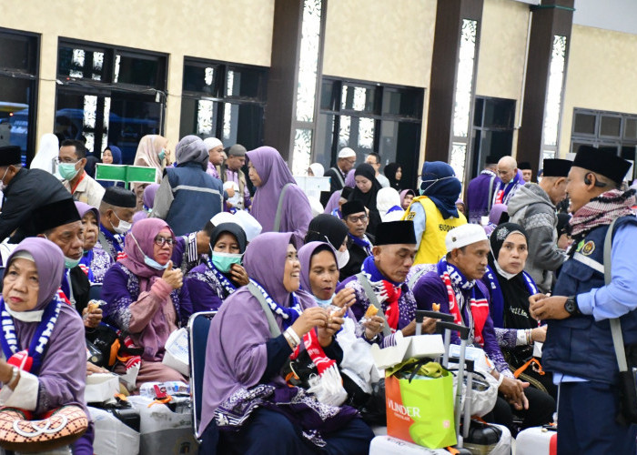 Kloter 10 Debarkasi Palembang Pulang dengan Selamat ke Tanah Air, Tersisa 4.416 Jemaah Haji di Arab Saudi