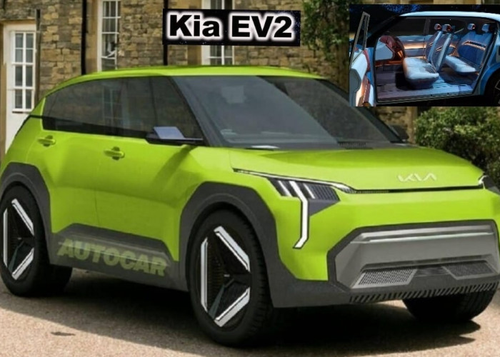 MELUNCUR, Ini Mobil Listrik Terkecil Kia EV2 dengan Harga Terjangkau, Terlihat Diuji di Jalanan  