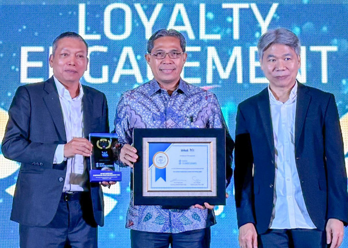 Bank Sumsel Babel Raih Predikat Terbaik di Satisfaction, Loyalty, and Engagement Award 2025 dari Majalah Infob