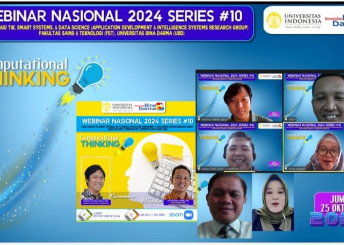 UBD Sukses Gelar Webinar Nasional 2024: Mengupas Tuntas 'Computational Thinking' untuk Solusi Masalah Kompleks