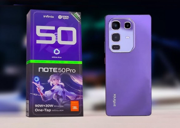Infinix Note 50 Pro Mengusung Konektivitas Lengkap dengan Desain Minimalis 