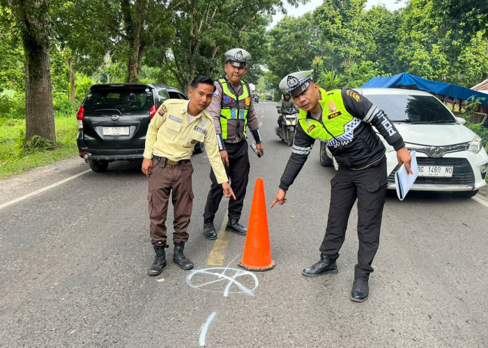 Lakalantas di Jalintim Desa Celikah Kayuagung, PPPK Paruh Waktu OKI Meninggal Dunia di TKP
