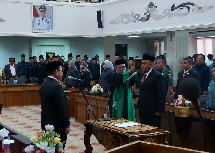 Resmi Dilantik Jadi Pj Sekda Palembang, Aprizal Hasyim Bersumpah Tak Akan Menyalahgunakan Wewenang