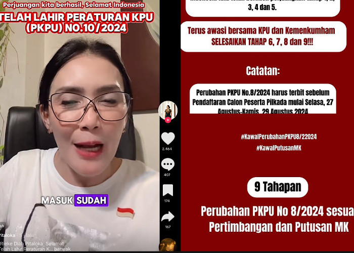 Rakyat Menang, PKPU Nomor 10 Lahir Adopsi Putusan MK Sesuai Tuntutan Mahasiswa? Netizen Kasih Sinyal Waspada! 