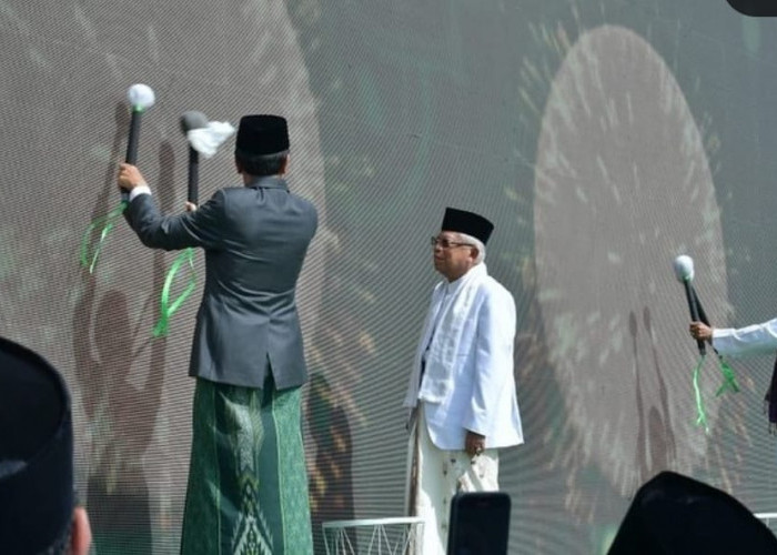 Presiden Joko Widodo di Dampingi Wapres H. Ma’ruf Amin Hadiri Resepsi Puncak 1 Abad NU 