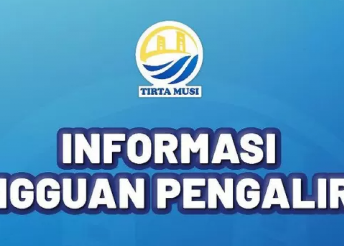 PDAM Tirta Musi Stop Air Bersih Hari Sabtu, Warga Sako Kenten Palembang Diminta Tampung Air