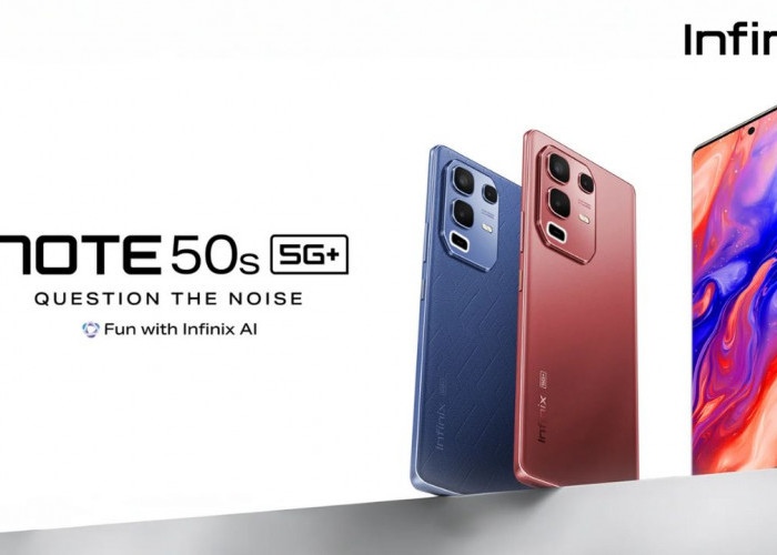 Desain Mewah dan Kamera 64MP Sony! Infinix NOTE 50S 5G+ Miliki Performa Tak Tertandingi