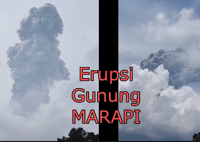 Gunung Marapi di Sumatera Barat Meletus, Sebelumnya Makan Banyak Korban Pendaki 