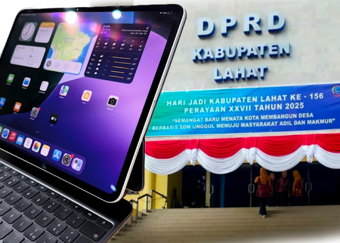 WOW, Spek iPad Anggota DPRD Lahat Masing-masing Rp40 Juta, Plus Stylus dan Magic Keyboard