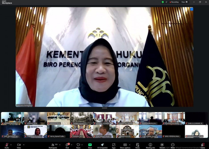 Sosialisasi Manajemen Risiko, Kanwil Kemenkum Babel Siap Implementasikan Permenkum 15 Tahun 2025