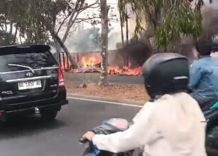 4 Pondok di Jakabaring Ludes, Diduga Penghuni Masak di Tungku Kayu Tapi Ditinggal