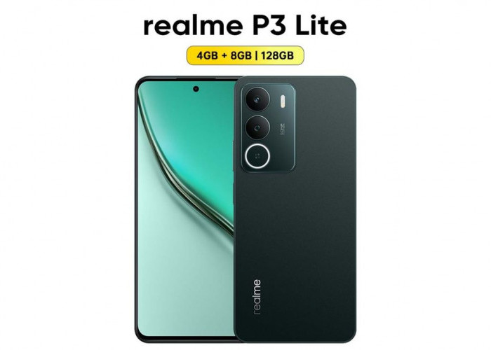 Realme P3 Lite 4G: HP Harga Satu Jutaan dengan Baterai Raksasa Layar 120Hz Smooth dan Terang
