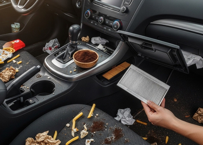 Kembalikan Kesegaran Kabin Setelah Mudik: Usir Bau Apek Keringat dan Makanan dengan Kopi & Filter AC Baru