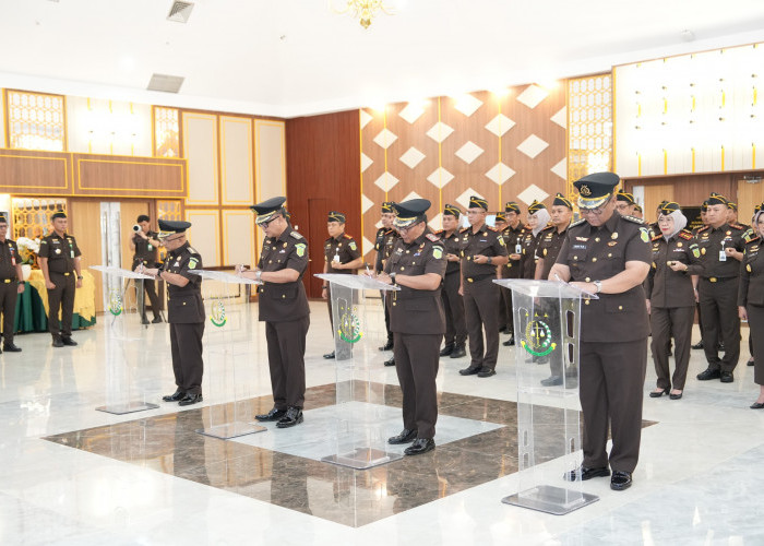 Kajati Sumsel Lantik Pejabat Eselon III, Perkuat Kinerja dan Profesionalisme Kejaksaan