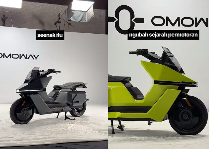 OMO-X Bukan Motor Listrik Biasa, Motor yang Bakal Mengubah Sejarah Permotoran di Indonesia