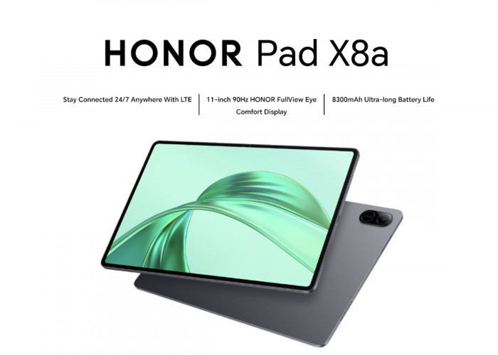 HONOR Pad X8A, Tablet Rp 2 Jutaan dengan Layar Besar dan Baterai Tahan Lama