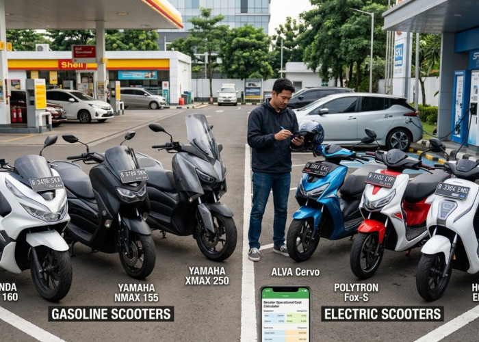 Big Skutik Bensin atau Big Skuter Listrik? Mana yang Lebih Hemat untuk Dipakai Harian pada 2026