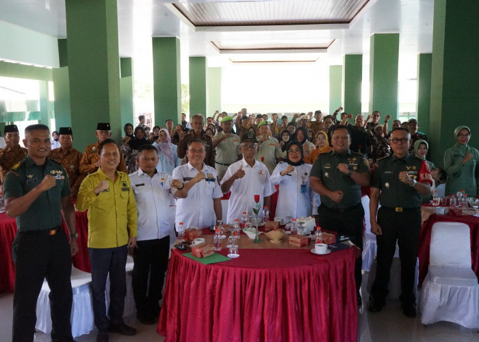 Perkokoh Persatuan dan Kesatuan, Kodim 0402/OKI Gelar Komsos