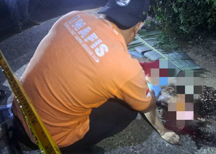 Penemuan Jasad Wanita Tergeletak di Pinggir Jalan Desa Sungai Rasau Pemulutan, Polres Ogan Ilir Selidiki