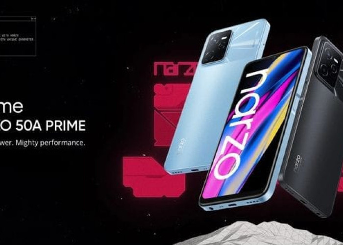 Realme Narzo 50A Prime, Usung Desain Tipis dan Ringan, Tawaran Harga Terjangkau!