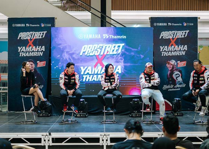 Yamaha Thamrin berkolaborasi dengan Prostreet hadirkan Nabila dan Dandi Malik di Palembang 