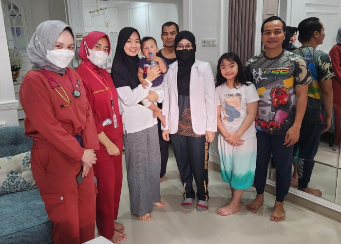 Atensi Kapolda, Bayi yang Diadobsi Personel Polda Sumsel Jalani Pemeriksaan Kesehatan di RS Bhayangkara 
