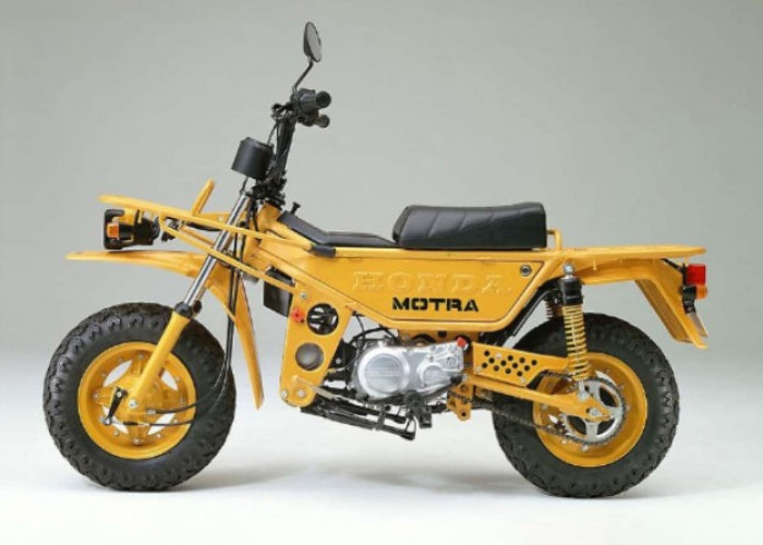 Honda Motra 'The Legend' Siap Comeback, Motor Klasik Desain Nyentrik Punya Dua Opsi Penggerak
