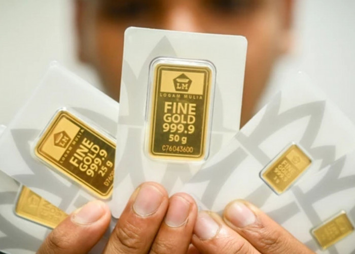 Harga Emas Antam Naik Rp10.000, Kini Tembus Rp2,58 Juta per Gram