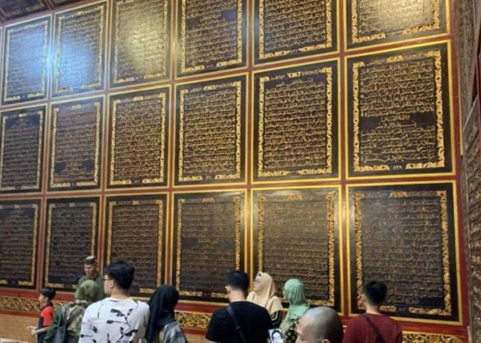 TOP! Tempat Wisata Religi Al Quran Al-Akbar Palembang jadi Favorit Wisatawan Luar Sumsel