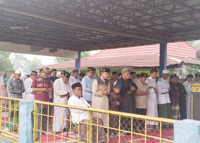 Warga Muhammadiyah Tanjung Batu Ogan Ilir Laksanakan Salat Ied, ini Pesan Khatib