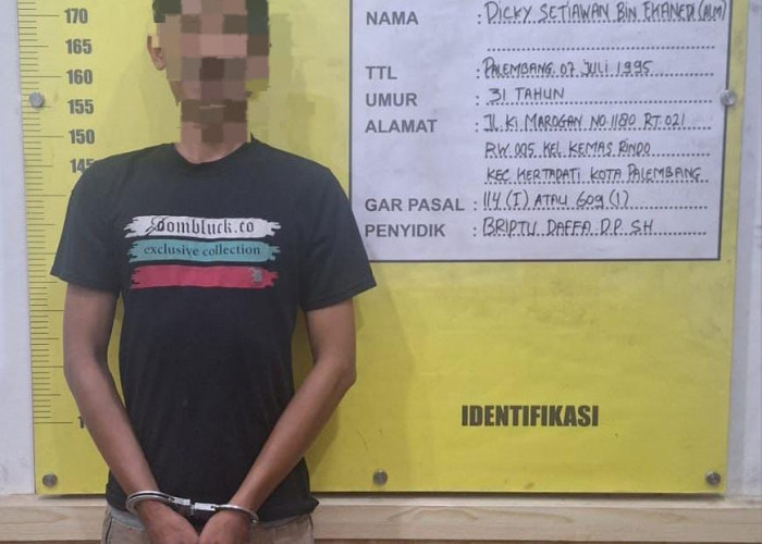 Pengedar Narkoba di Ki Marogan Buang Dompet Saat Akan Ditangkap, Polisi Sigap Amankan BB 10 Paket Sabu