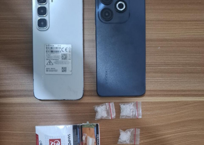 Giat KRYD Polres OKI Berhasil Ringkus Dua Pengedar Sabu di Pampangan