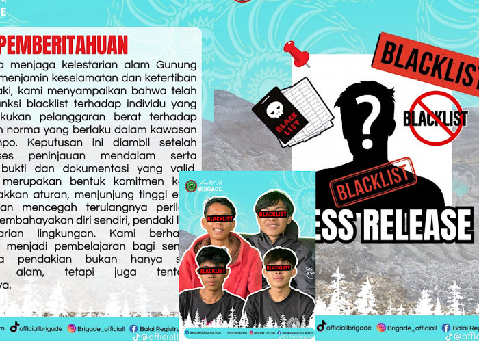 4 Pendaki Muda Kena Blacklist Brigade Gunung Dempo, Ternyata Pelanggarannya Fatal