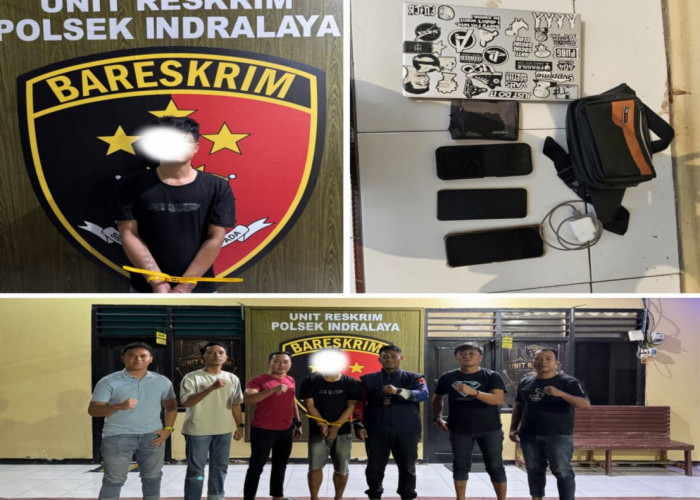 Pencuri 3 HP dan Tas Pinggang Milik Mahasiswa di Ogan Ilir, Berhasil Diamankan Polsek Indralaya