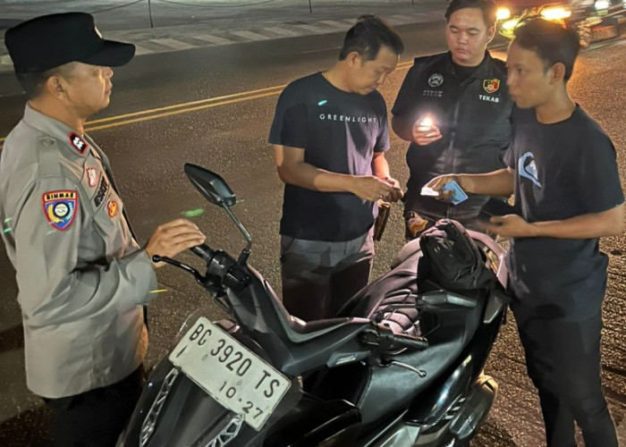 Polsek Indralaya Ogan Ilir Gelar Patroli Hunting Malam Libur, Antisipasi 3C dan Gangguan Kamtibmas