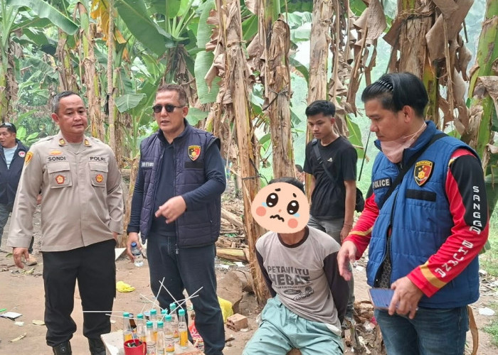 Sarang Narkoba di Sekonjing Ogan Ilir Ditertibkan, Ratusan Personel Polda Sumsel Hanya Amankan 2 Orang
