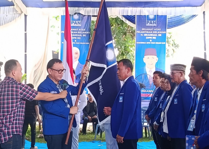 Lantik DPC PAN se-Ogan Ilir, Joncik Muhammad Tekankan Strategi Partai Hadapi Pemilu 2029