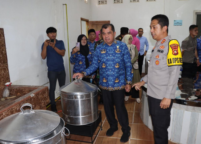 Dukung Program Asta Cita Presiden Prabowo dalam Pemenuhan Gizi Anak Sekolah, Polres Ogan Ilir Resmikan SPPG